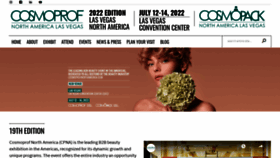 What Cosmoprofnorthamerica.com website looked like in 2022 (2 years ago)