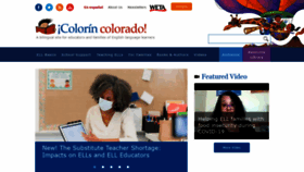 What Colorincolorado.org website looked like in 2022 (2 years ago)