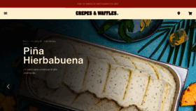 What Crepesywaffles.com website looked like in 2022 (4 years ago)