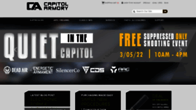 What Capitolarmory.com website looked like in 2022 (2 years ago)