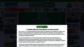 What Camperonline.it website looked like in 2022 (2 years ago)