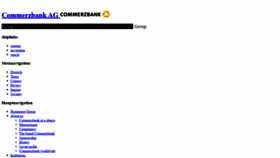 What Commerzbank.com website looked like in 2022 (2 years ago)