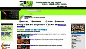What Chasingthefrog.com website looked like in 2022 (2 years ago)