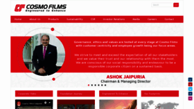 What Cosmofilms.com website looked like in 2022 (2 years ago)