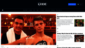 What Codesports.com.au website looked like in 2022 (2 years ago)