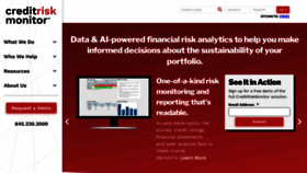What Creditriskmonitor.com website looked like in 2022 (2 years ago)