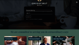 What Crossfirstbank.com website looked like in 2022 (2 years ago)