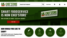 What Chefstore.com website looked like in 2022 (3 years ago)
