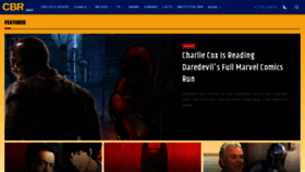 What Comicbookresources.com website looked like in 2022 (2 years ago)