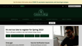 What Canadacollege.edu website looked like in 2022 (2 years ago)