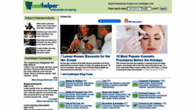 What Costhelper.com website looked like in 2022 (2 years ago)