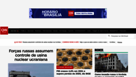 What Cnnbrasil.com.br website looked like in 2022 (2 years ago)