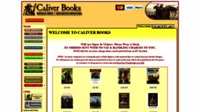 What Caliverbooks.com website looked like in 2022 (2 years ago)