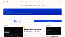 What Cyberkendra.com website looked like in 2022 (2 years ago)