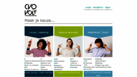 What Cvovolt.be website looked like in 2022 (2 years ago)