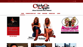 What Chicksonright.com website looked like in 2022 (2 years ago)