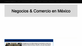 What Comerciomexico.com website looked like in 2022 (2 years ago)