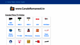 What Canaleromanesti.tv website looked like in 2022 (2 years ago)