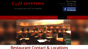 What Candhcafeterias.com website looked like in 2022 (2 years ago)