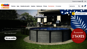 What Clubpiscine.ca website looked like in 2022 (2 years ago)