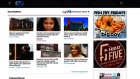What Candgnews.com website looked like in 2022 (2 years ago)