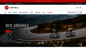 What Castelli-cycling.com website looked like in 2022 (2 years ago)