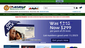 What Calpaclab.com website looked like in 2022 (3 years ago)