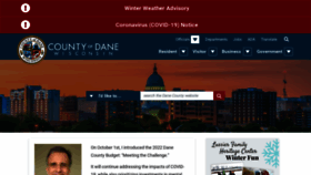 What Countyofdane.com website looked like in 2022 (2 years ago)