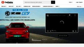 What Cardekho.com website looked like in 2022 (2 years ago)