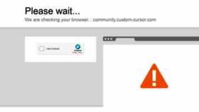 What Community.custom-cursor.com website looked like in 2022 (2 years ago)