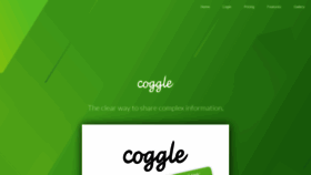 What Coggle.it website looked like in 2022 (2 years ago)