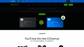 What Ccavenue.com website looked like in 2022 (2 years ago)