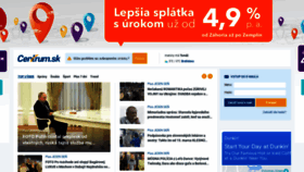 What Centrum.sk website looked like in 2022 (2 years ago)