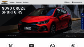 What Chevrolet.com.br website looked like in 2022 (3 years ago)