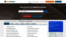 What Chiletrabajos.cl website looked like in 2022 (2 years ago)