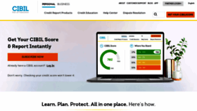 What Cibil.com website looked like in 2022 (2 years ago)