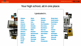 What Classmates.com website looked like in 2022 (2 years ago)