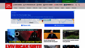 What Cnnturk.com website looked like in 2022 (2 years ago)