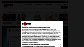 What Computerbild.de website looked like in 2022 (2 years ago)