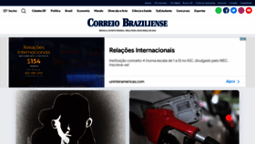 What Correiobraziliense.com.br website looked like in 2022 (2 years ago)