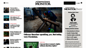 What Csmonitor.com website looked like in 2022 (2 years ago)