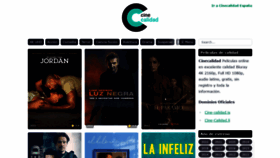 What Cine-calidad.is website looked like in 2022 (2 years ago)