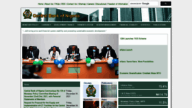 What Cbn.gov.ng website looked like in 2022 (2 years ago)