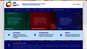 What Cra.org website looked like in 2022 (3 years ago)
