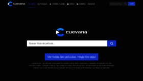 What Cuevana2.mx website looked like in 2022 (2 years ago)