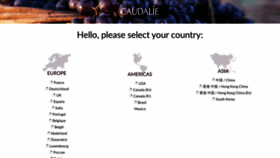What Caudalie.com website looked like in 2022 (2 years ago)