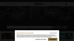 What Century21.fr website looked like in 2022 (2 years ago)