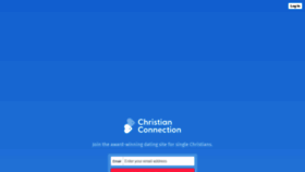 What Christianconnection.com website looked like in 2022 (2 years ago)