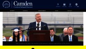 What Camdenschools.org website looked like in 2022 (2 years ago)