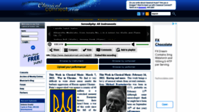 What Classicalconnect.com website looked like in 2022 (2 years ago)